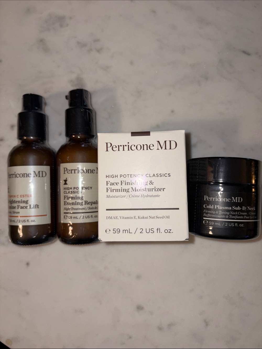 Perricone MD Skincare Set in Brown, White & Black